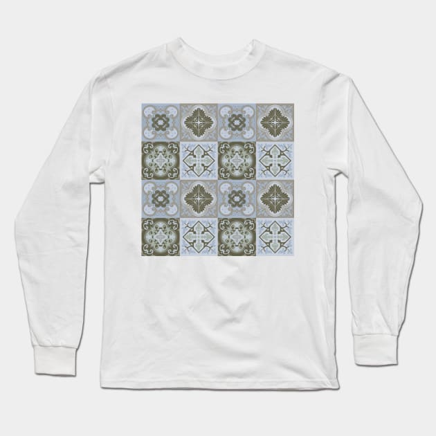 French mosaic Long Sleeve T-Shirt by RosanneCreates